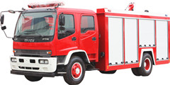 Camion d'extinction d'incendie à mousse 5000L ISUZU FTR