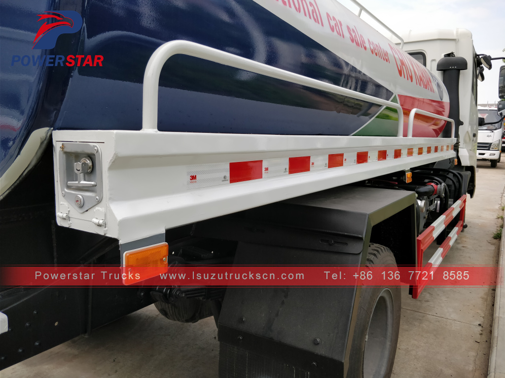 Myanmar chu kabar dongfeng water spray drinking water tank truck for sale