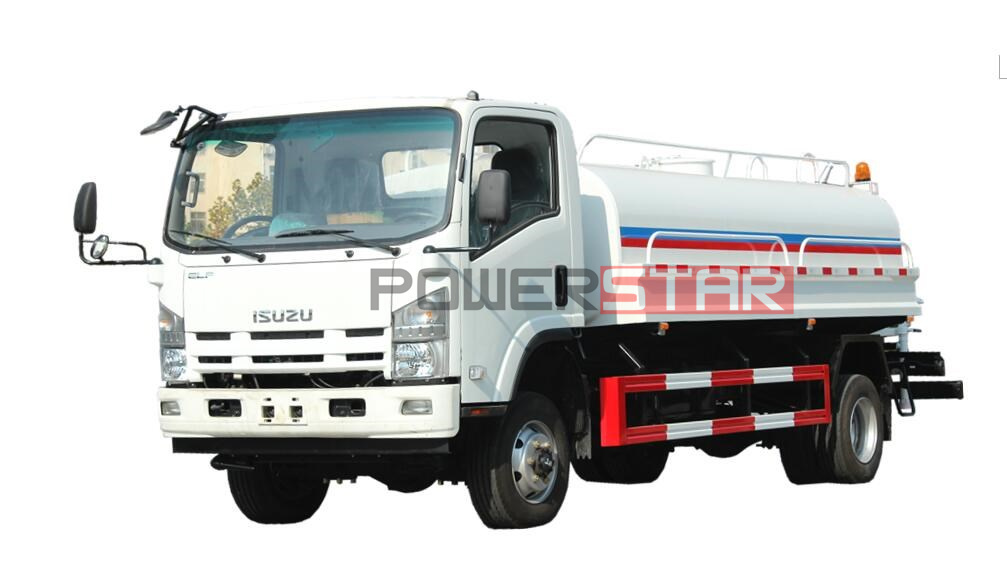 Camions d'arrosage potable de camion d'eau potable d'ELF Isuzu 4WD 4X4