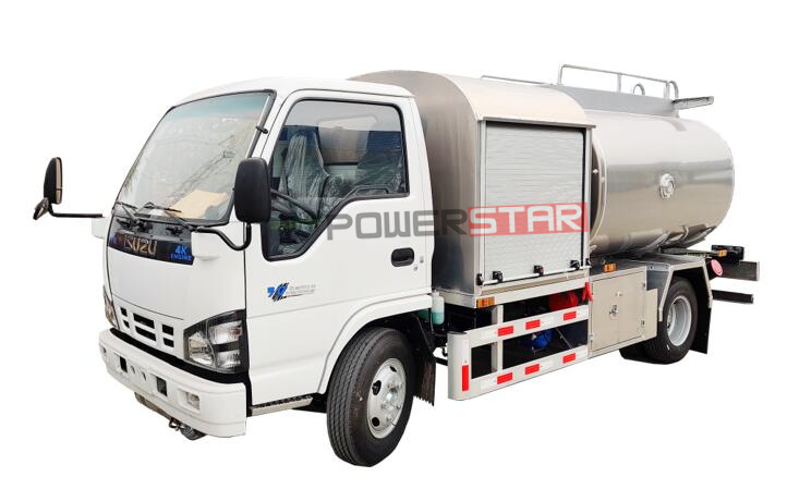 Camion de distributeur de carburant d'avion de ravitailleur d'avion de ravitaillement d'avion d'ISUZU