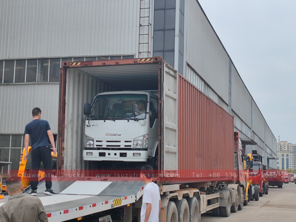 Philippines ISUZU 4X2 6 roues camion à benne basculante 2T 3T 5T ​​Tipper Mini Cargo Truck à vendre