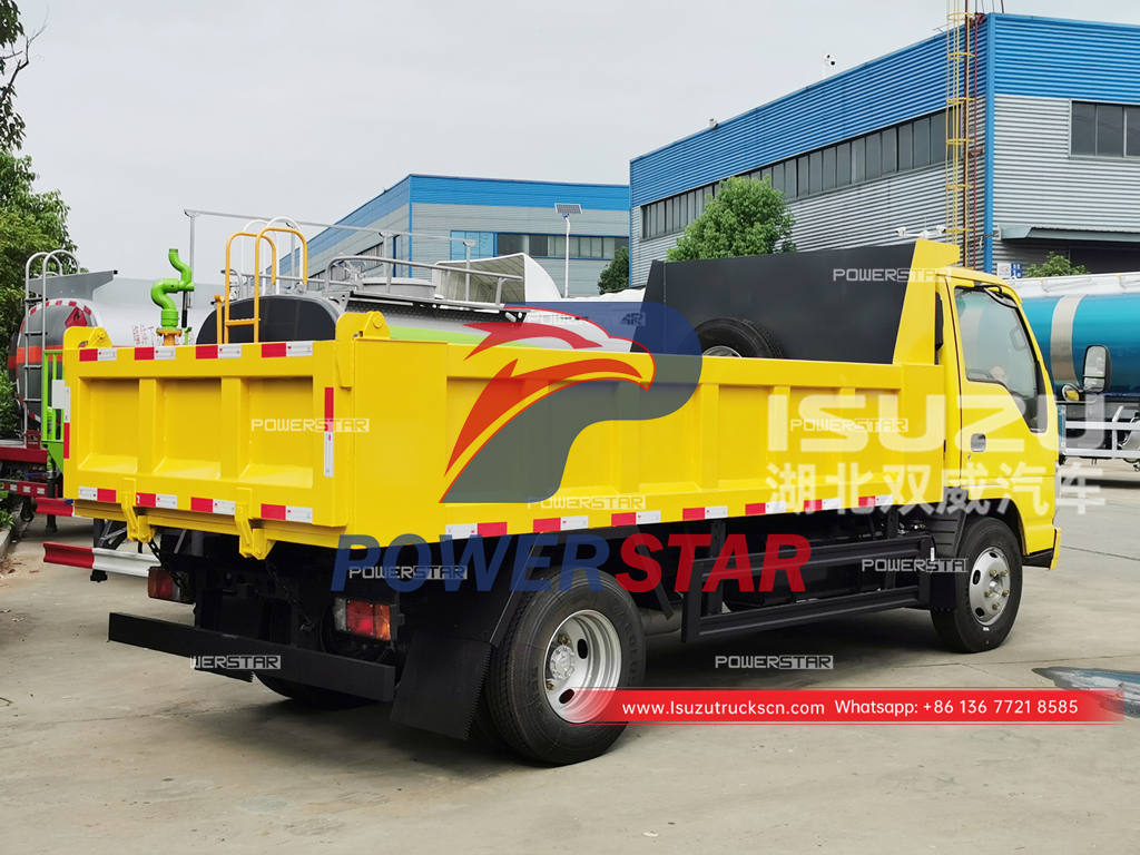 Tout nouveau mini camion benne ISUZU pour la Micronésie