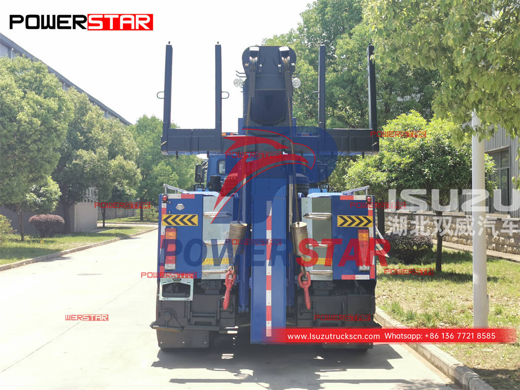Vente directe d'usine ISUZU GIGA camion de récupération de route robuste