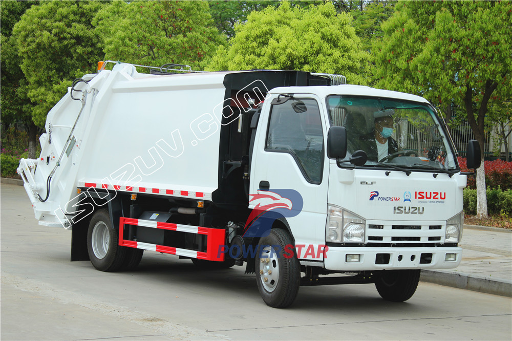 camion compacteur de déchets afrique isuzu