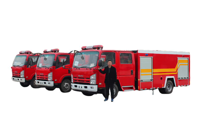 Camion de pompier Isuzu 600P