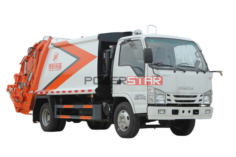 Camion compacteur de déchets Isuzu 100P