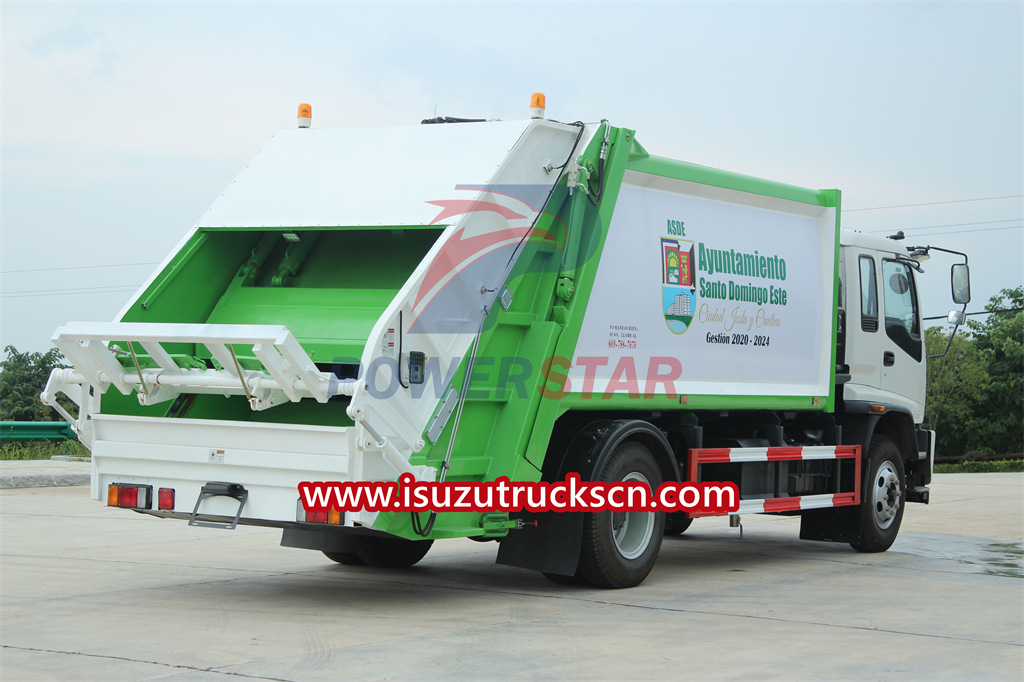 Camion compacteur de déchets ISUZU FTR 16cbm à vendre