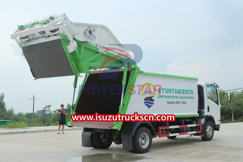 Camion compacteur de déchets ISUZU ELF 10000L