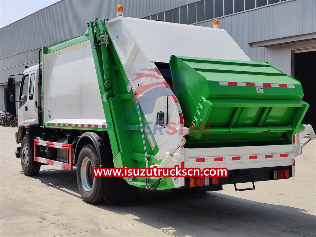 Prix ​​du camion compacteur de déchets ISUZU FVR