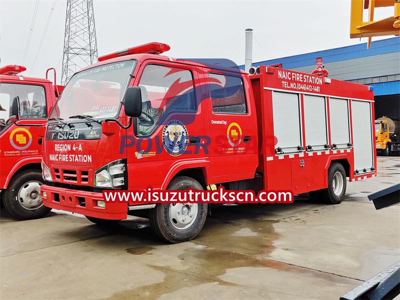 Camion de pompiers Isuzu NKR