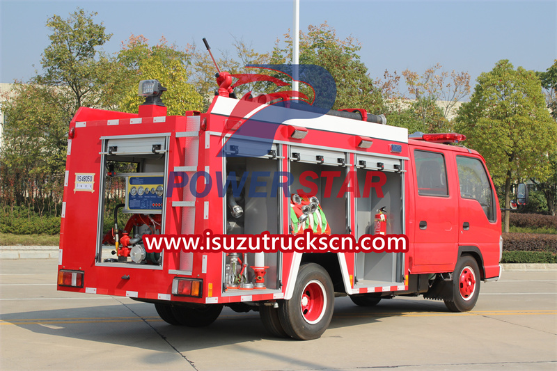 Mini camion de pompiers Isuzu