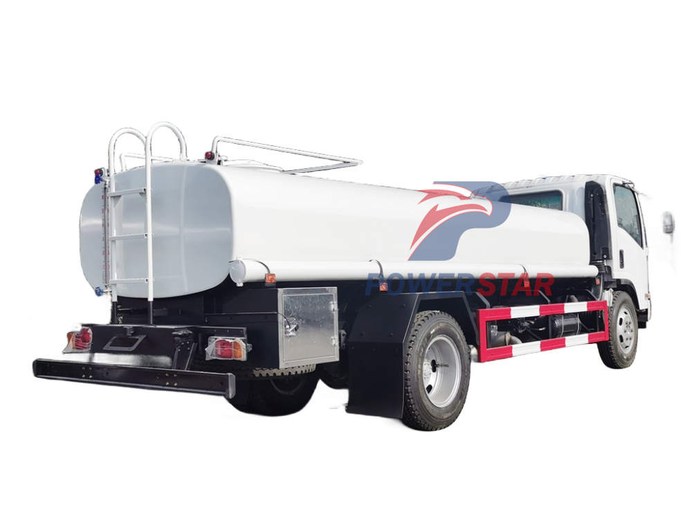 camion de livraison d'eau potable Isuzu NPR