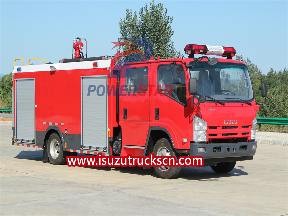 camions de pompiers isuzu