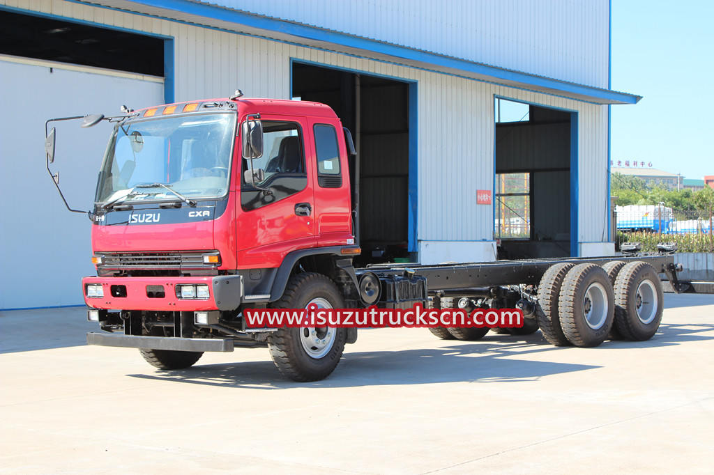 Camions châssis cabine Isuzu 6X4 10 roues neufs à vendre
