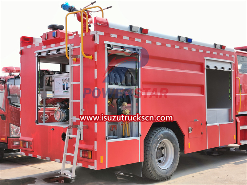 Camion de pompiers Isuzu giga