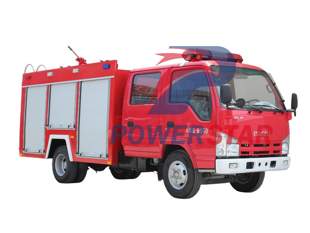Camion de lutte contre l'incendie Isuzu NKR