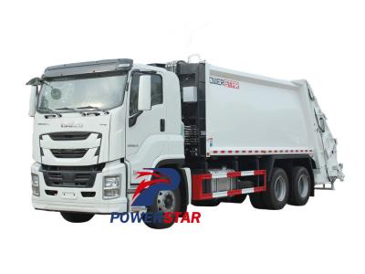Isuzu 25cbm rubbish compactor truck - Camions PowerStar
    