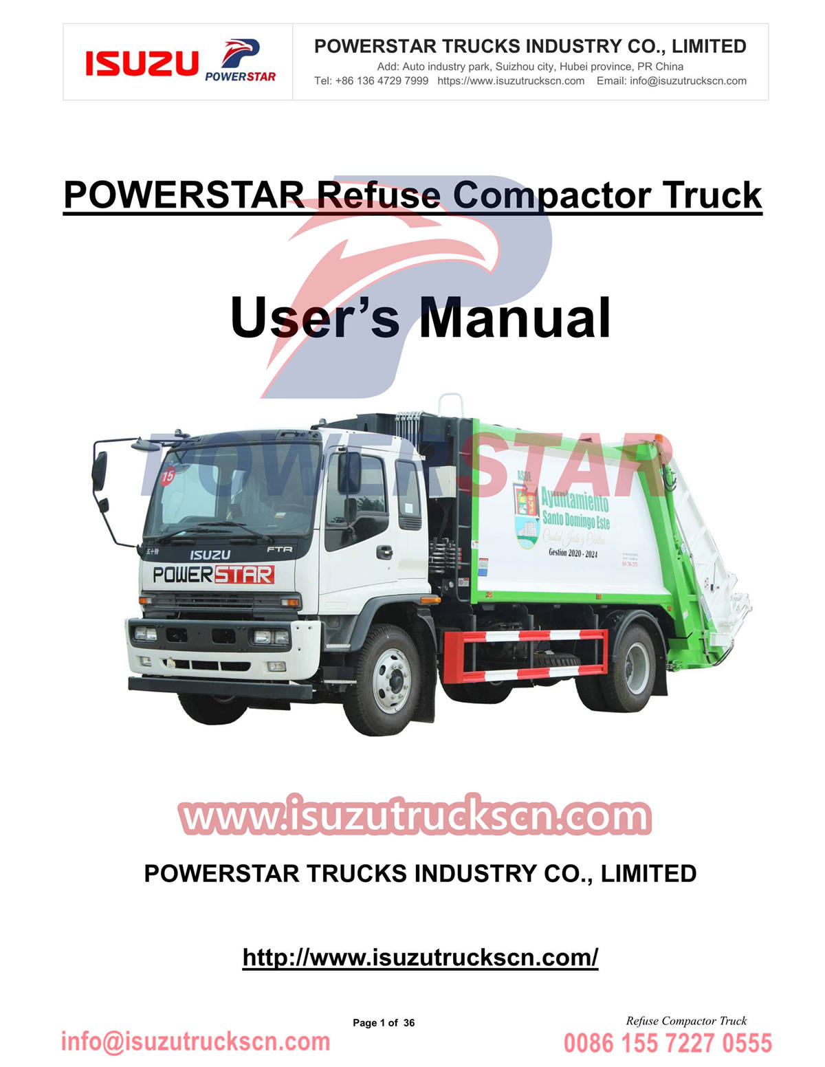 Camion compacteur de déchets Myanmar Isuzu 16cbm pour l'exportation
    