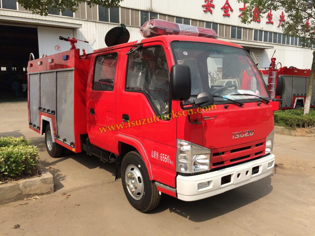 ELF moteur Fire tendre eau incendie camion de pompier faite par camions Powerstar