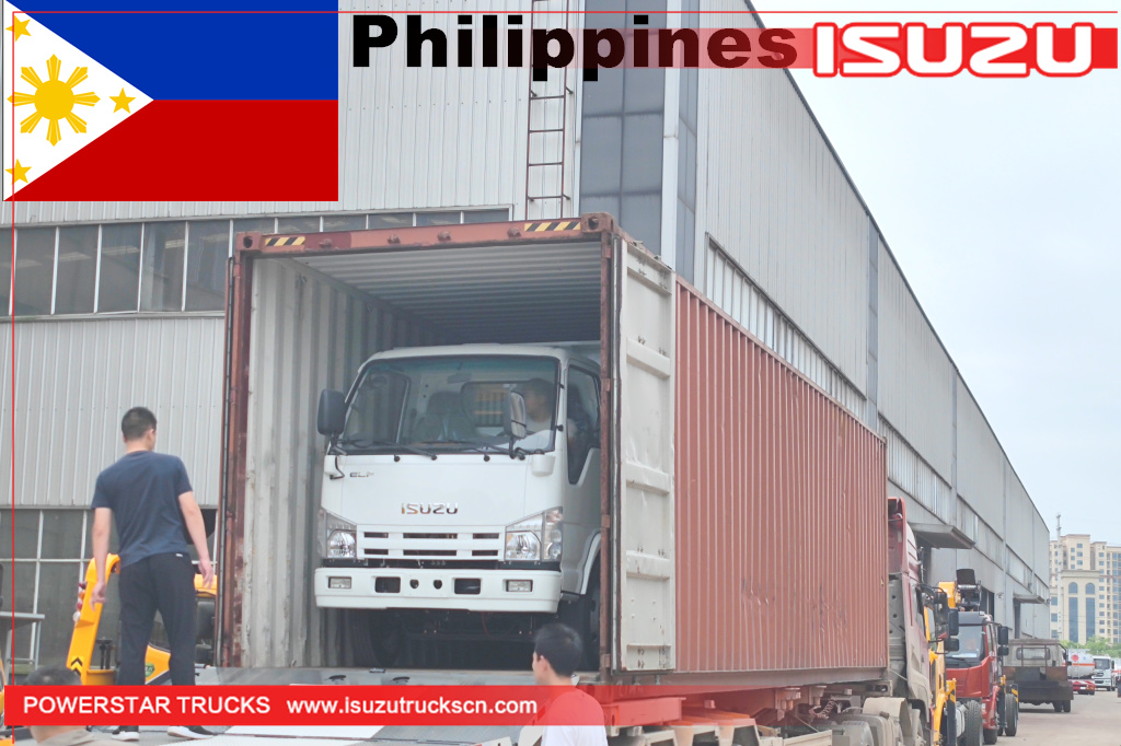 Philippines - 2 unités ISUZU Elf/100P camion à benne basculante
