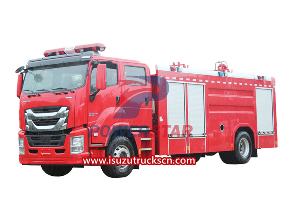 Défauts courants et solutions pour la pompe à incendie du camion de pompiers Isuzu