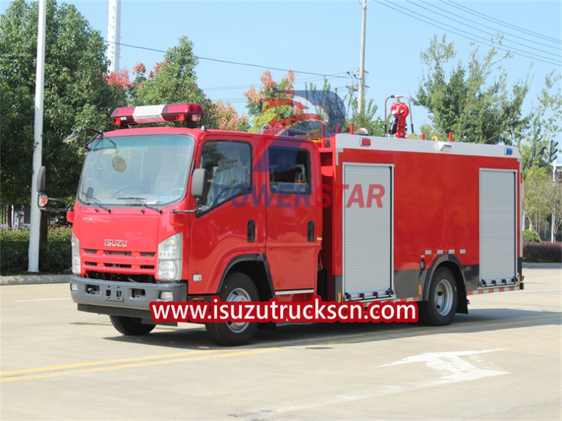 Comment utiliser le camion de pompiers Isuzu
        