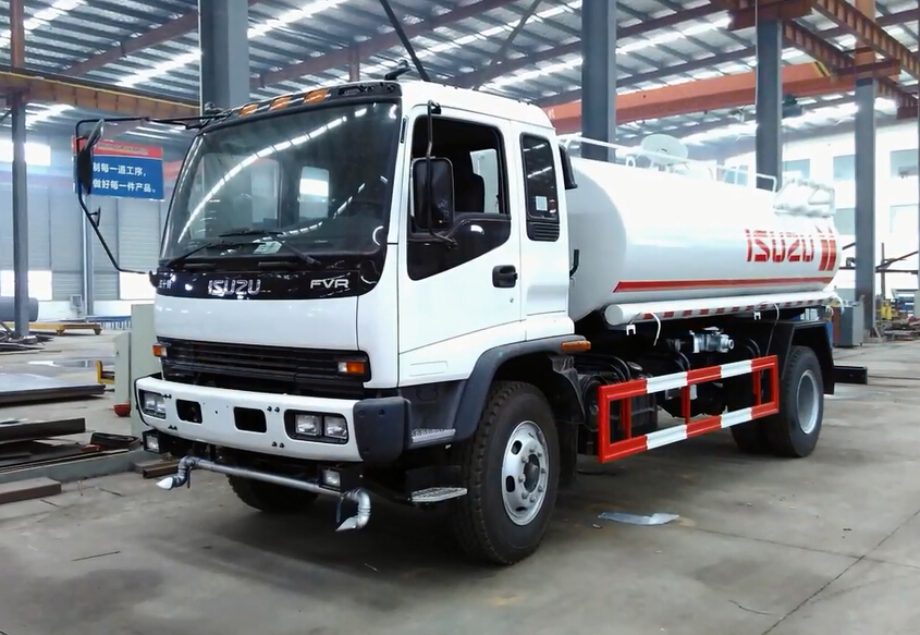 FÉLINE de Isuzu FTR eau Bowser arroseur camion japonais eau réservoir camion
