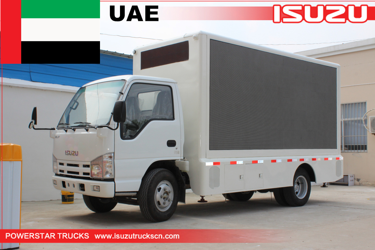 Émirats Arabes Unis - 1 unité led écran extérieur camion isuzu
