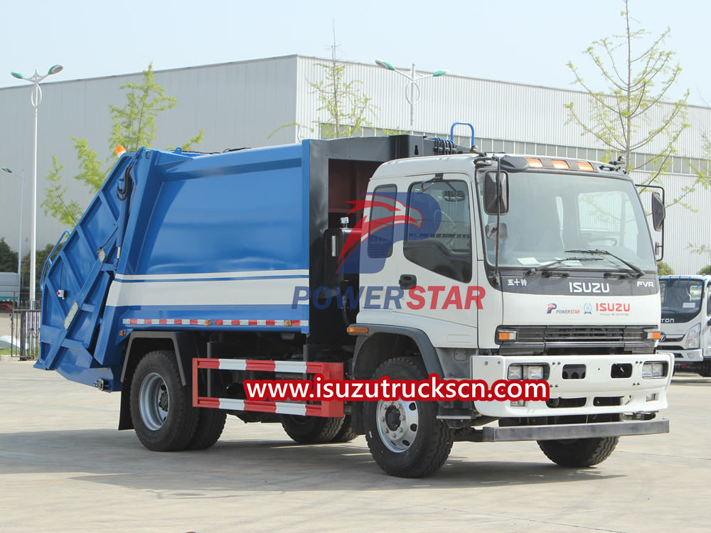 Avantages du camion compacteur de déchets Isuzu FVR
        