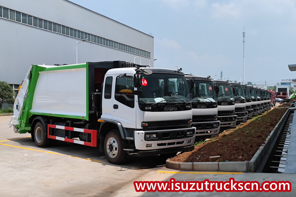10 unités de camions compacteurs d'ordures Isuzu sont exportées vers l'Amérique latine
    