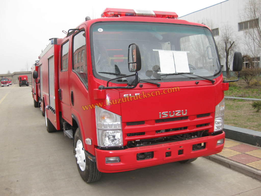 Comment trouver un bon fournisseur de camion de pompier de l’eau de Isuzu ELF avec des équipements 