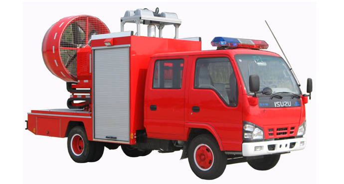 Quality Isuzu Smoke Ventilation Fire truck for Emergency Rescue