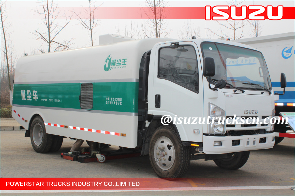  Brand New 6~8m3 Isuzu Dust Suction Sweepers Truck