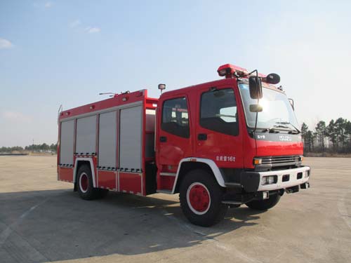 6HK1-TCSG40 206KW ISUZU FIRE TRUCKS WITH 6000Liter capacity
