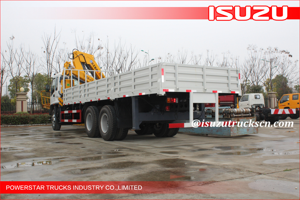 Durable Fast Hydraulic Truck Mounted Crane For Transporting Materials 