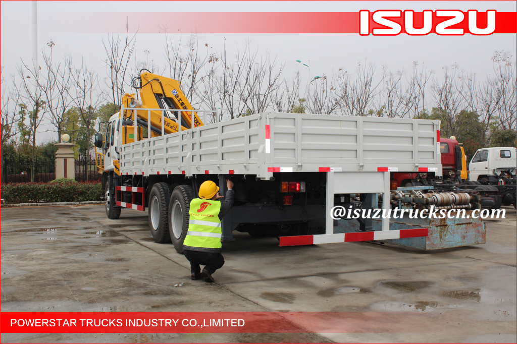 Isuzu Knuckle Boom Truck Mounted Crane Cargo Crane Truck