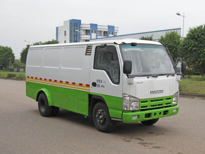 New type mini Isuzu cargo van truck for city transport