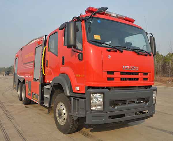 6UZ1-TCG40 ISUZU PT5270GXF Foam Fire truck 12000L capacity