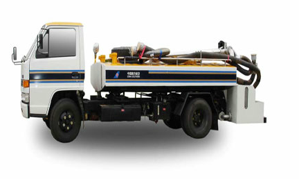3900L Isuzu Lavatory Service Truck with waste water tank and clean water tank