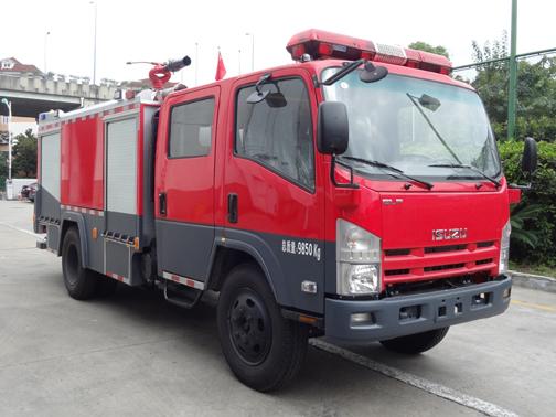 Isuzu water tank fire fighting truck 2000L ELF FVR ISUZU fire pump truck)