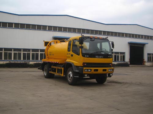 8000l ISUZU FVR sewer dredging and cleaning vehicle