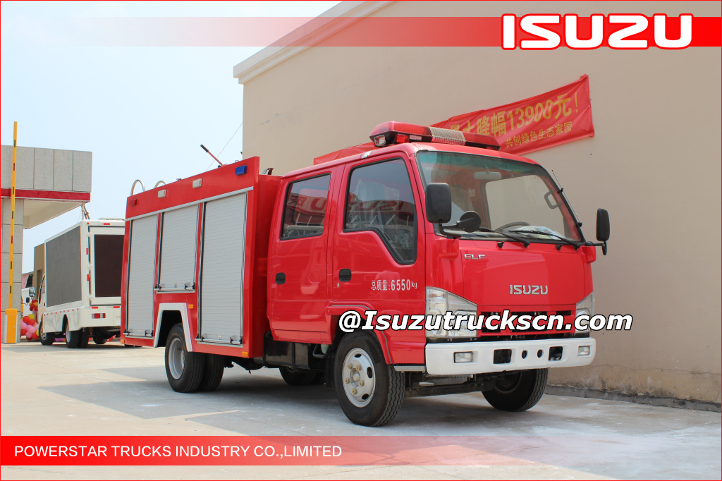 2000L New ISUZU ELF FIRE ENGINE truck FIRE Vehicle