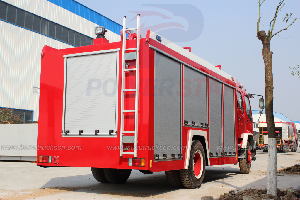 2016 New FTR ISUZU 190hp Foam fire truck for sale