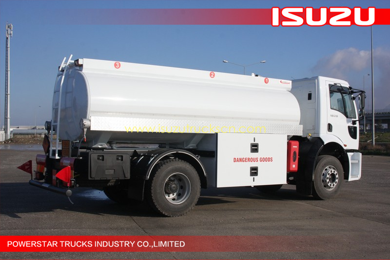 9,000 Isuzu transport Fuel Tanker Truck
