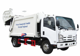 Japan quality Isuzu rubbish compactor trucks