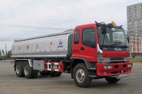 Customer made 20,000L fuel tanker truck Isuzu detail pictures