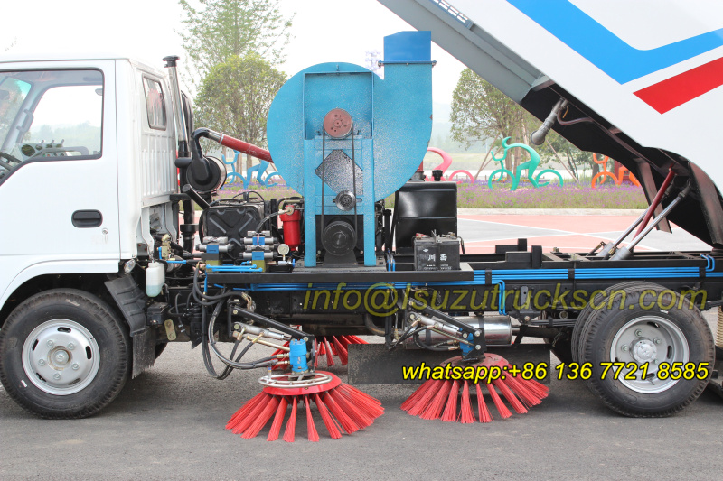 road sweeper dongfeng trucks