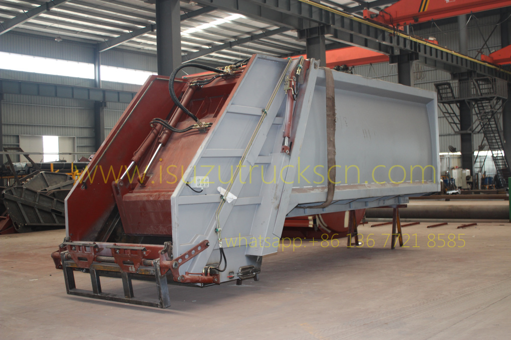 Garbage Compactor Truck Body kit specification details picture