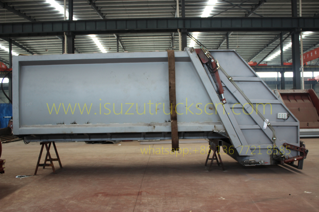 Garbage Compactor Truck Body kit specification details picture