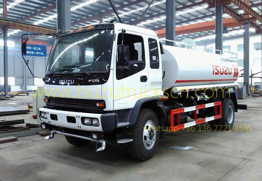 Water Cart ISUZU FTR Watering Trucks 14000L pictures and specifications